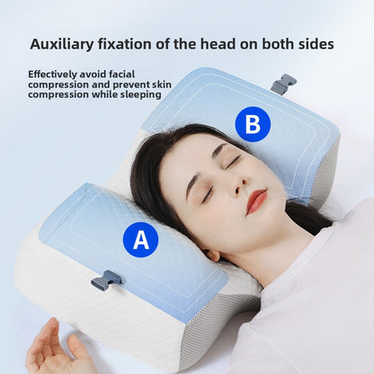 Anti-rolling headrest for preventing side-sleeping
