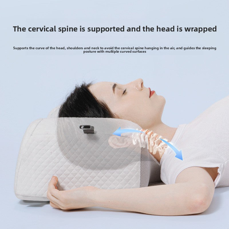 Anti-rolling headrest for preventing side-sleeping