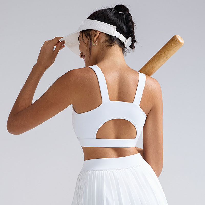 Anti-sag sports bra