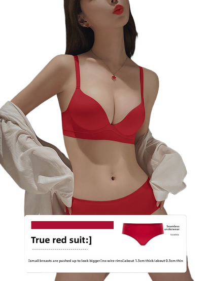 Anti-sagging bra set