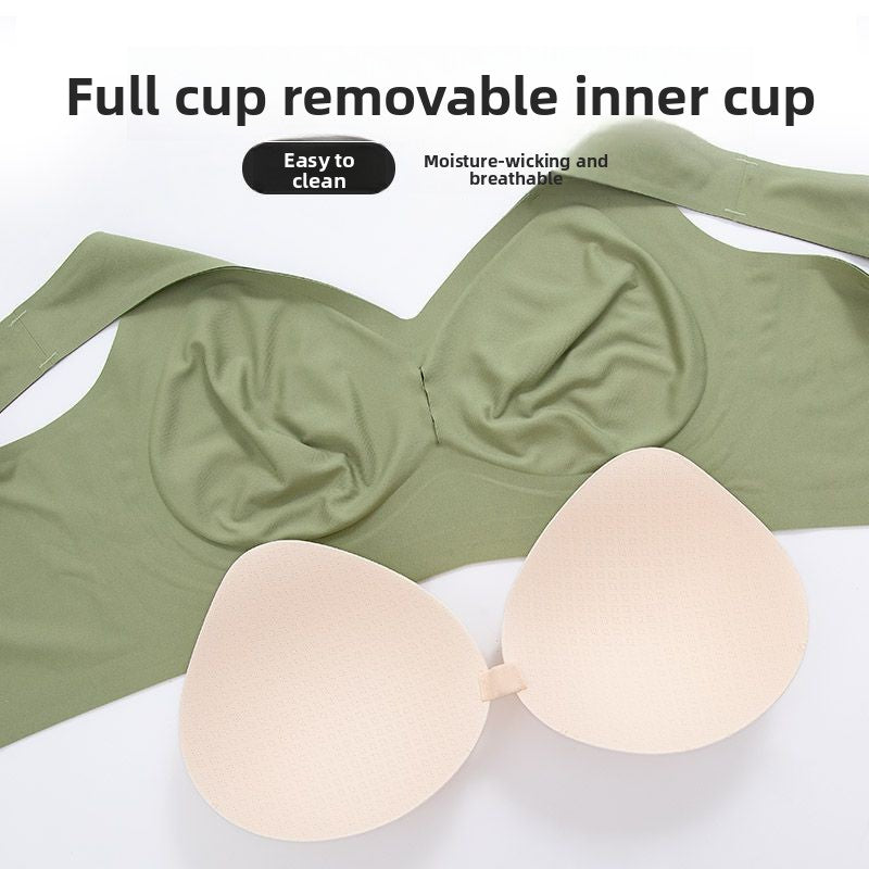 Anti-sagging bras without underwire