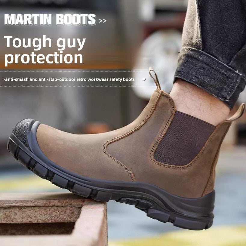 Anti-Scalding Welding Safety Shoes with Steel Toe