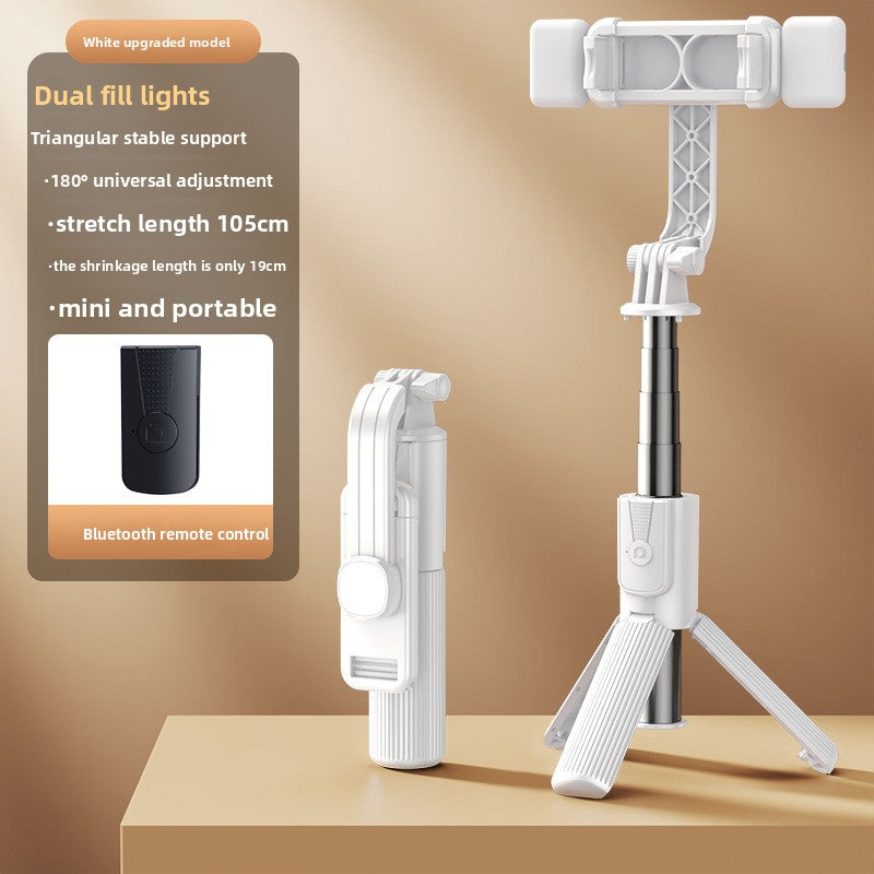Anti-shake selfie stick phone holder
