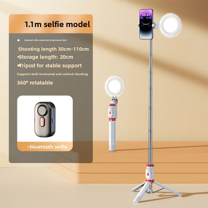 Anti-shake selfie stick phone holder