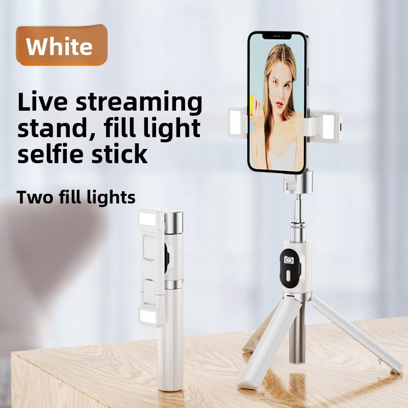 Anti-shake selfie stick phone holder