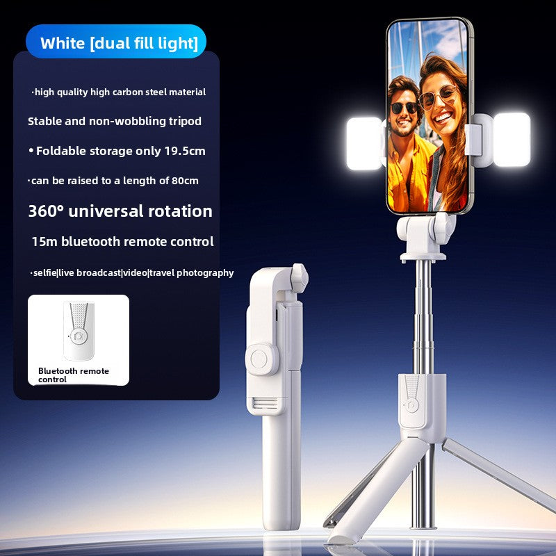 Anti-shake selfie stick phone holder