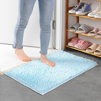 Anti-slip absorbent mat for bathroom