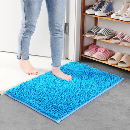 Anti-slip absorbent mat for bathroom