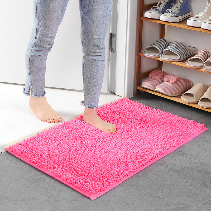 Anti-slip absorbent mat for bathroom