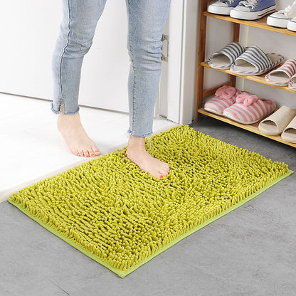 Anti-slip absorbent mat for bathroom