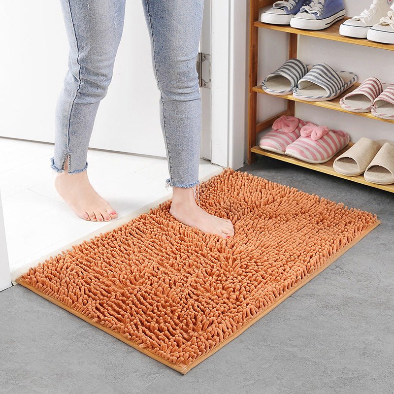 Anti-slip absorbent mat for bathroom