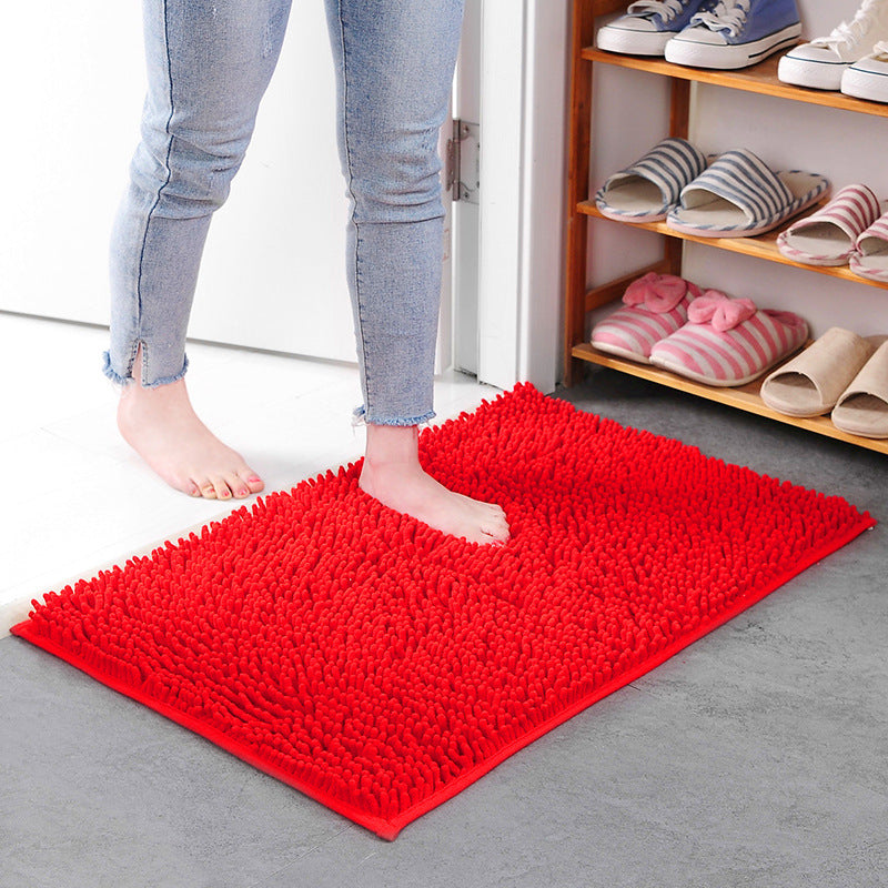Anti-slip absorbent mat for bathroom