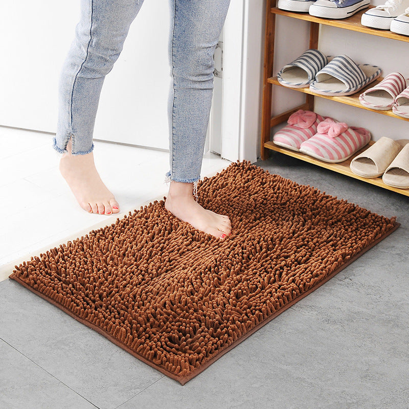 Anti-slip absorbent mat for bathroom
