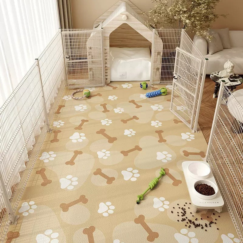 Anti-slip and dirt-resistant floor mat, household kitchen mat