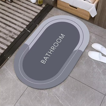 Anti-slip and dirt-resistant floor MATS for the bathroom