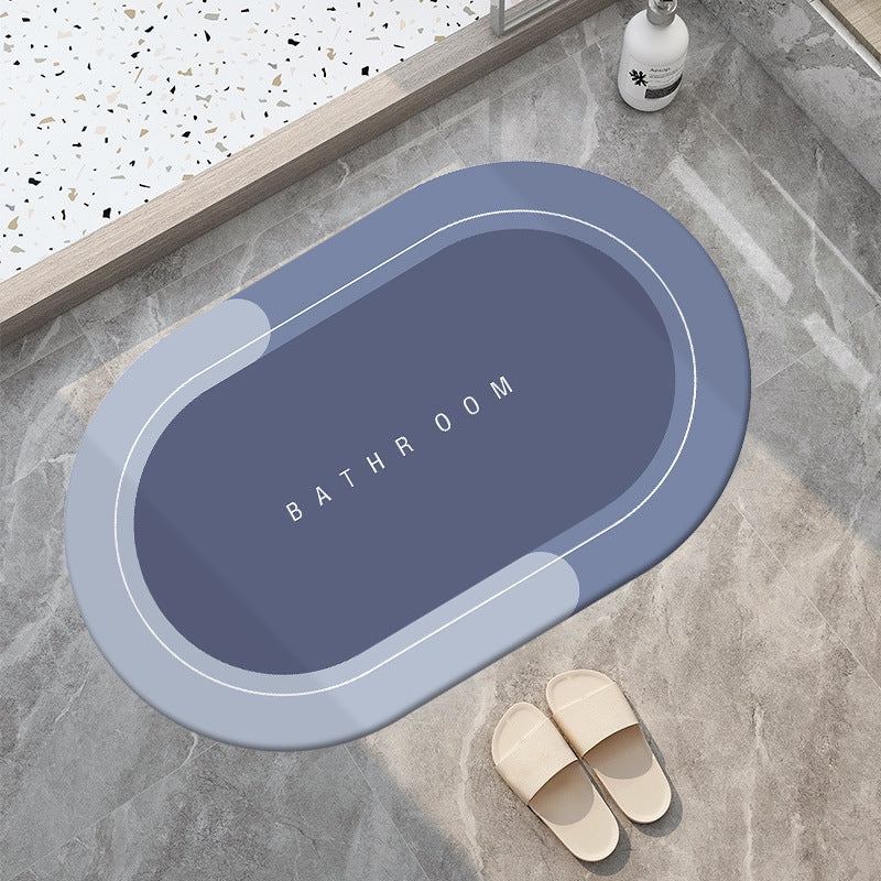 Anti-slip and dirt-resistant floor MATS for the bathroom