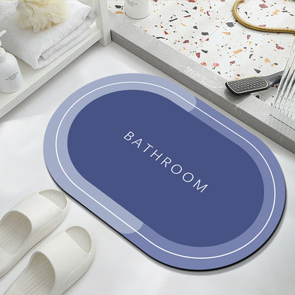 Anti-slip and dirt-resistant floor MATS for the bathroom