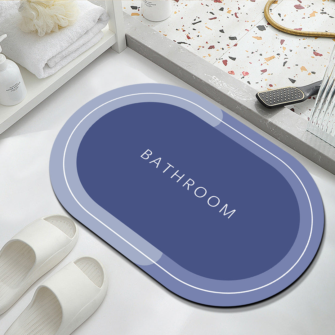 Anti-slip and dirt-resistant floor MATS for the bathroom