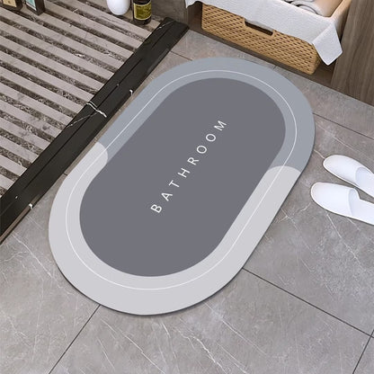 Anti-slip and dirt-resistant floor MATS for the bathroom