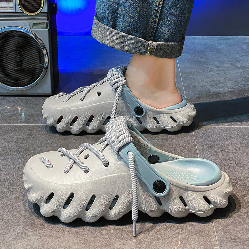 Anti-slip and odor-resistant beach sandals for students