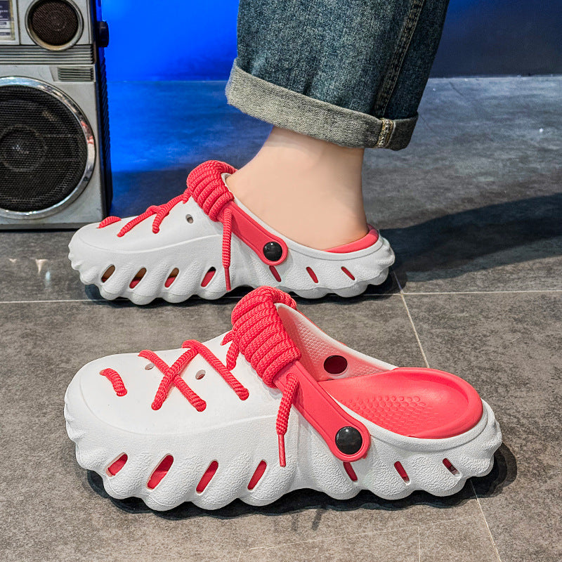Anti-slip and odor-resistant beach sandals for students