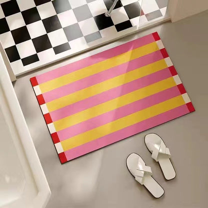 Anti-slip bathroom mat