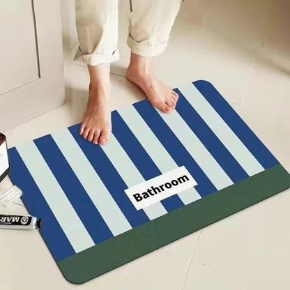 Anti-slip bathroom mat