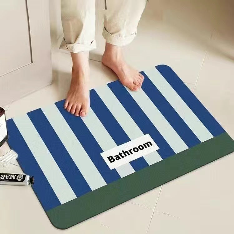 Anti-slip bathroom mat