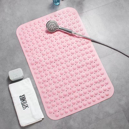 Anti-Slip Bathroom Mat with Massage Texture