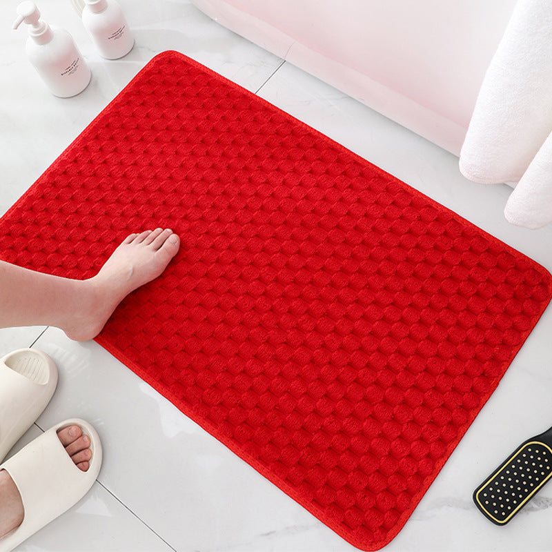 Anti-slip door MATS for kitchens and bathrooms