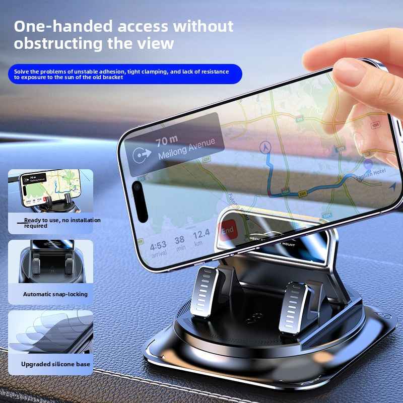 Anti-slip mobile phone support frame