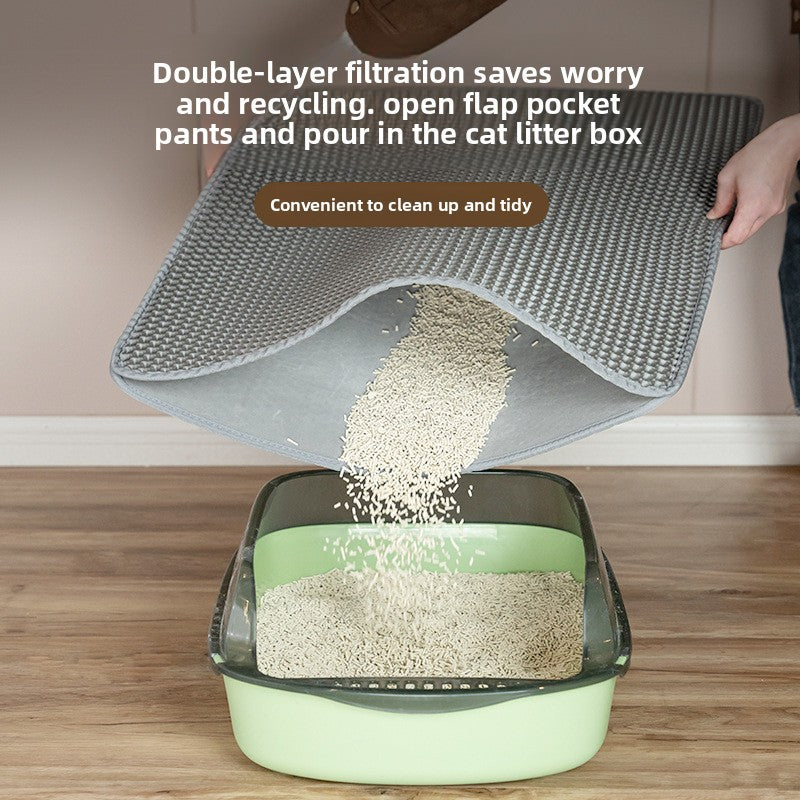 Anti-slip pet cat mat