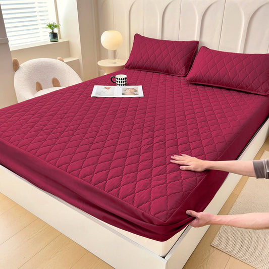 Anti-slip protective cover bedspread