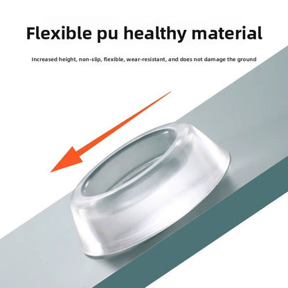 Anti-slip, shock-proof, quiet fixing pad