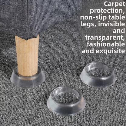 Anti-slip, shock-proof, quiet fixing pad
