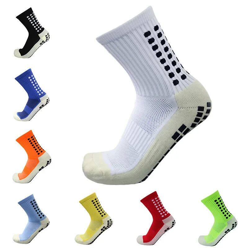 Anti-slip sports football socks