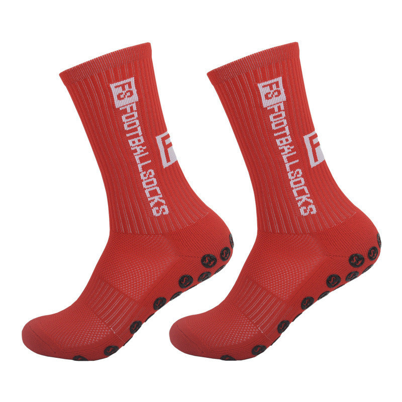 Anti-Slip Sports Socks with Silicone Grips
