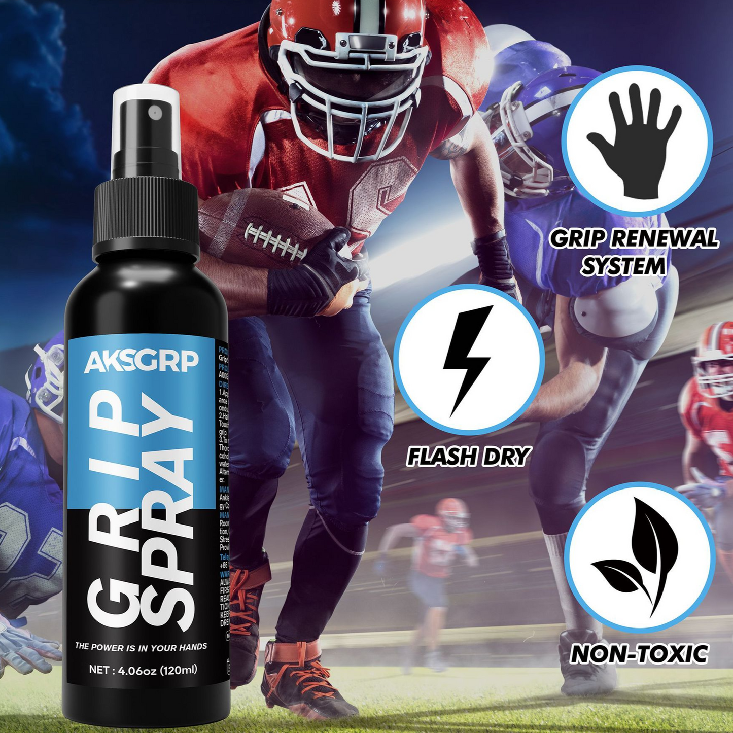 Anti-slip spray for shoe soles