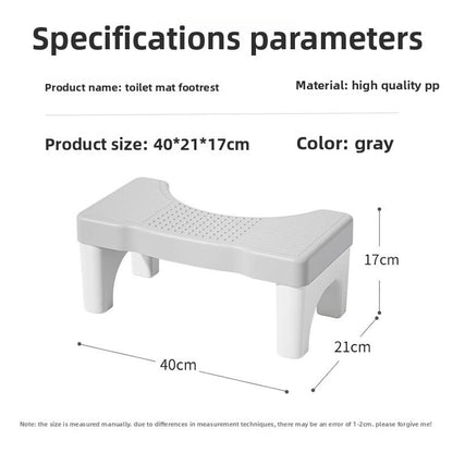 Anti-slip stool for home bathroom
