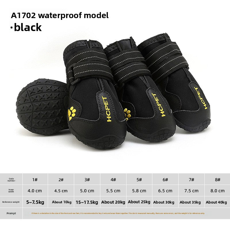 Anti-slip, waterproof and wear-resistant dog paw pads