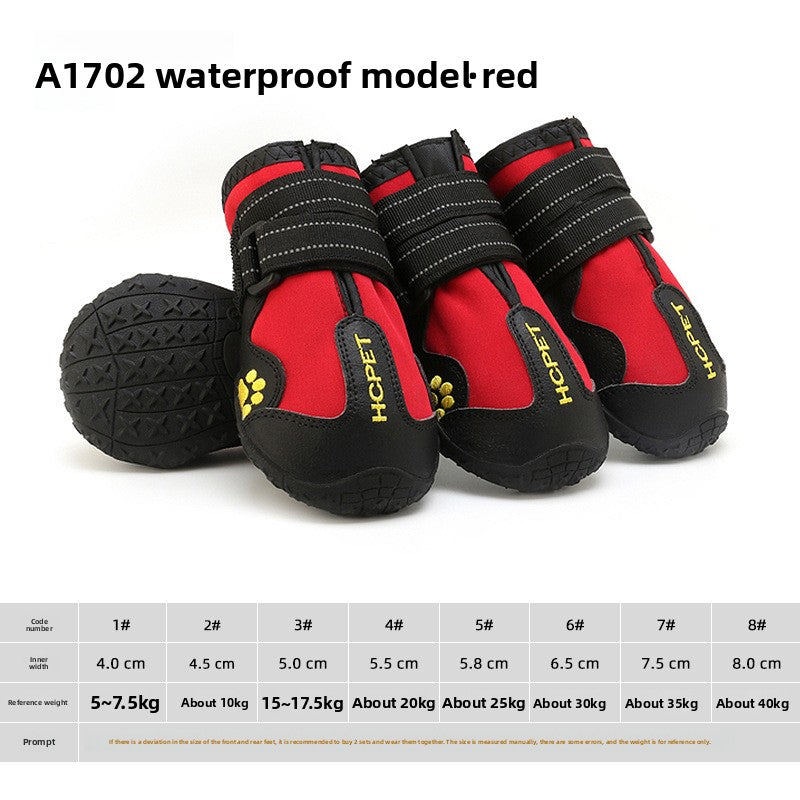 Anti-slip, waterproof and wear-resistant dog paw pads