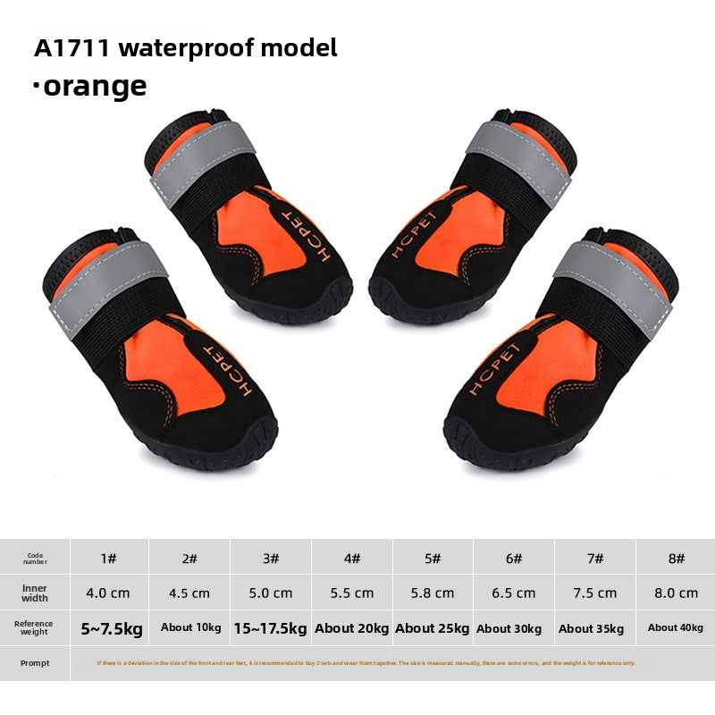 Anti-slip, waterproof and wear-resistant dog paw pads