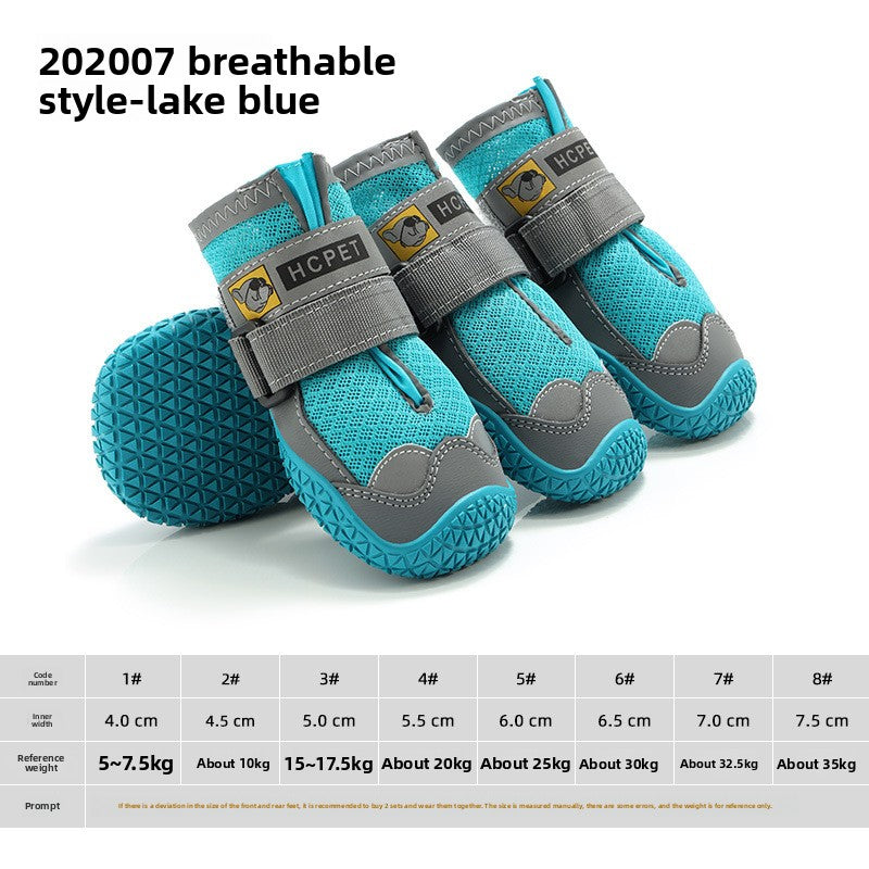 Anti-slip, waterproof and wear-resistant dog paw pads