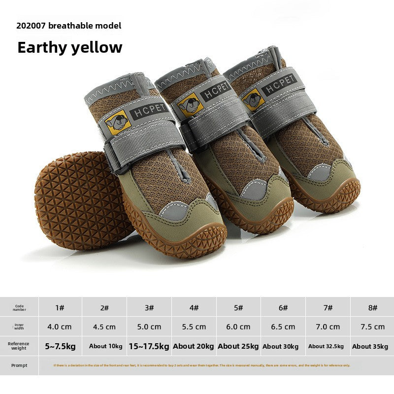 Anti-slip, waterproof and wear-resistant dog paw pads