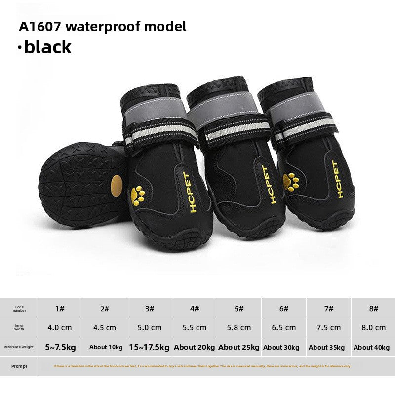 Anti-slip, waterproof and wear-resistant dog paw pads