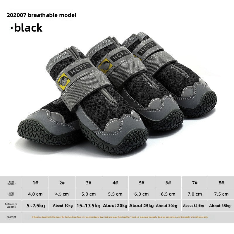 Anti-slip, waterproof and wear-resistant dog paw pads