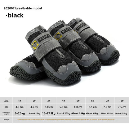 Anti-slip, waterproof and wear-resistant dog paw pads