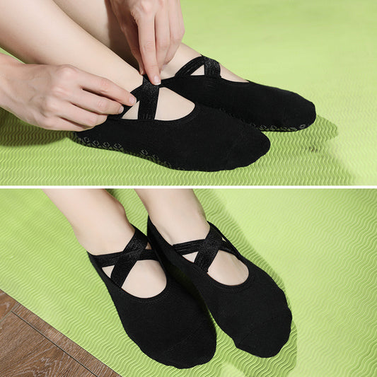 Anti-slip yoga socks