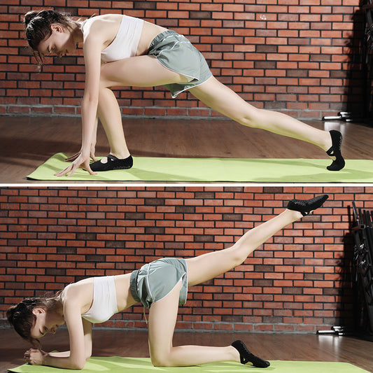 Anti-slip yoga socks