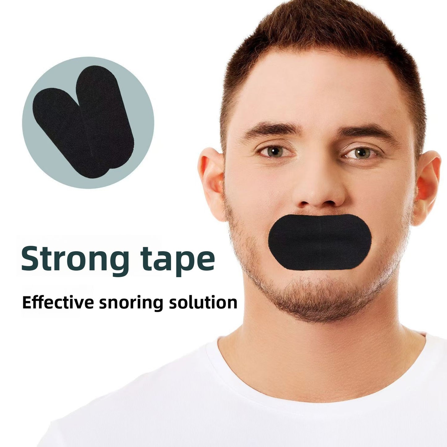 Anti-Snoring Correction Patch